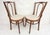 Nice and stylish dining chairs made of bent beech wood. They probably require minor cosmetic adjustments from a restorer -...