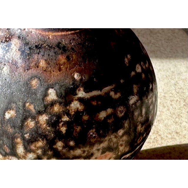 Studio Ceramic Art Single Flower Vase by Gillian Dodds, Australia, 1970s For Sale - Image 9 of 14