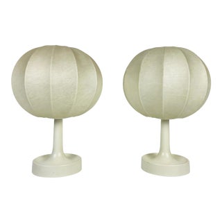 Cocoon Table Lamps, 1960s For Sale