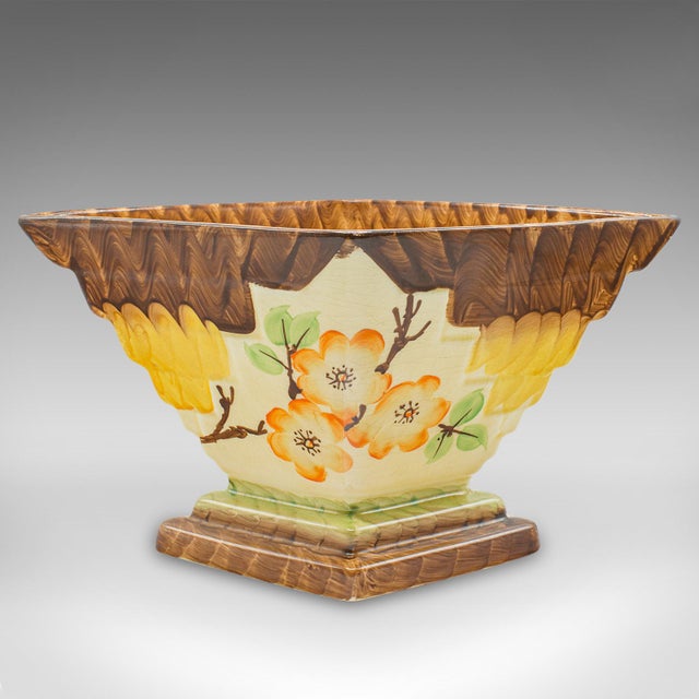 Early 20th Century 1930's Vintage Art Deco Flower Vase For Sale - Image 5 of 9