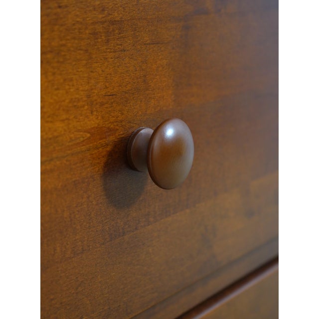 Wood Stanley Young America Cherry 6 Drawer Chest For Sale - Image 7 of 16