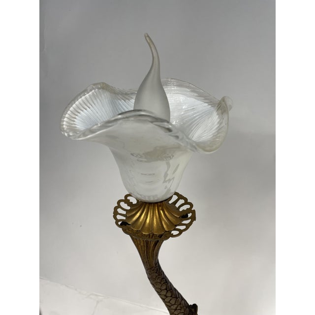 Vintage Brass Lamps, 1920s, Set of 2 For Sale - Image 12 of 16