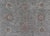 Sky Blue Modern Oushak by Keivan Woven Arts With Floral Design on Green-Blue Field For Sale - Image 8 of 12