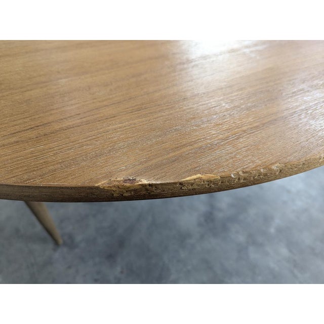 Scandinavian Teak Table with Extension For Sale - Image 10 of 11