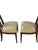 Pair of Vintage Mid-Century Modern High-Back Cane Dining Chairs, Stamped Denmark For Sale - Image 13 of 18