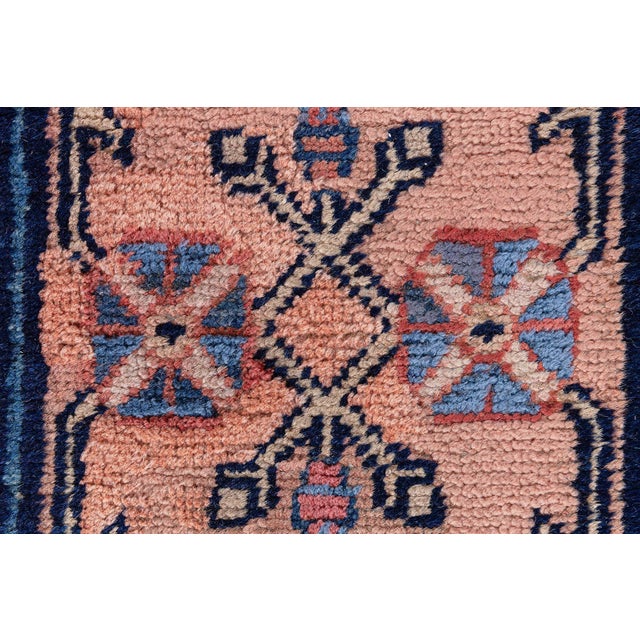Pink Doris Leslie Blau Antique 1880s Samarkand Khotan Rug For Sale - Image 8 of 10