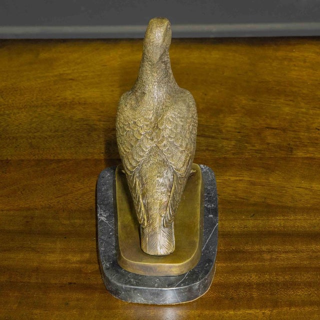 Bronze Racing Pigeon, 20th-Century For Sale - Image 8 of 14