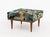 Modern "Doe-Run" Woven Chenille Upholstered Ottoman For Sale - Image 9 of 9
