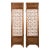 Chinese 19th Century Screens with Fretwork and Low-Relief Carved Panels - A Pair For Sale