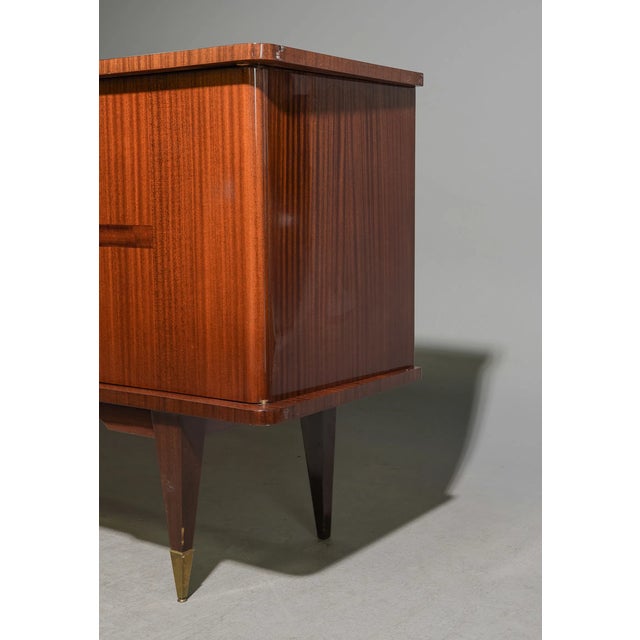 Mid-Century Modern French Mid-Century Modern Sideboard / Buffet With Bar Cabinet, C. 1940 For Sale - Image 3 of 7