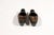 Petite Dutch 19th Century Ladies' Carved Wooden Clogs with Black Paint - A Pair For Sale - Image 9 of 12