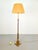 Traditional Vintage Neoclassical Empire Column Floor Lamp in Brass and Gilt Bronze, France, 1970 For Sale - Image 3 of 10