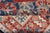 Antique Persian Tabriz Gallery Rug With Large Scale Florals in Medium Blue Field For Sale - Image 13 of 14