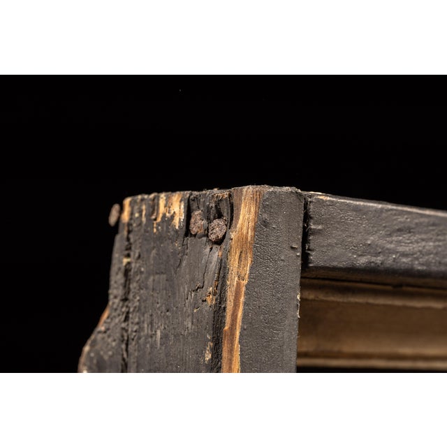 Gray Early 20th Century Shoe Repair Smaltz Storefront Sign For Sale - Image 8 of 10