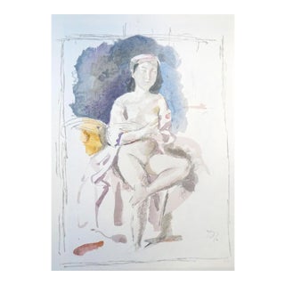 Sight and Sound - 1990s - Balthus - Xilograph - Contemporary 1997 For Sale