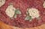 A compelling Mid-20th Century American hooked oval size floral botanical rug Measures: 6'8" x 9'7''.