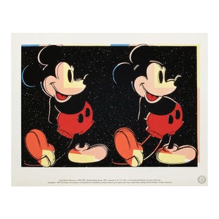 1992 the Andy Warhol Foundation Lithograph After Andy Warhol "Double Mickey Mouse" For Sale