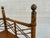 Wood Antique Bamboo Corner Étagère For Sale - Image 7 of 12