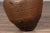 Antique Japanese Brown Oil Jar with Weathered Appearance and Irregular Shape For Sale - Image 11 of 13