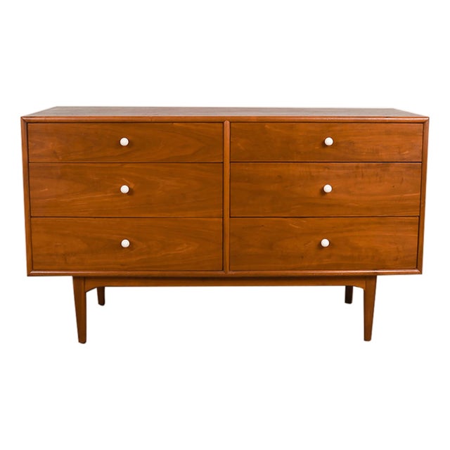 1960s Mid Century Drexel Declaration Kipp Stewart Double Dresser For Sale