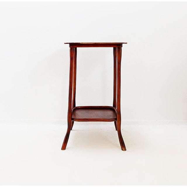 Art Nouveau Bentwood Side Table by J&J Kohn, 1920s For Sale - Image 13 of 16