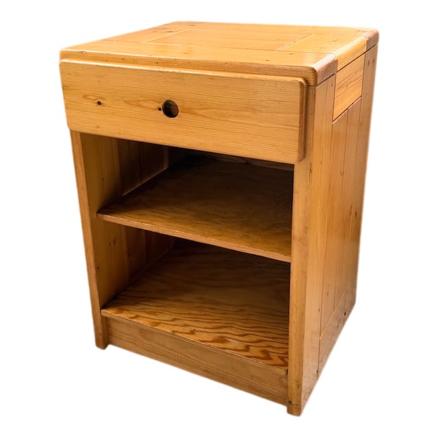 Bedside Table by Charlotte Perriand for Les Arcs, 1960s For Sale