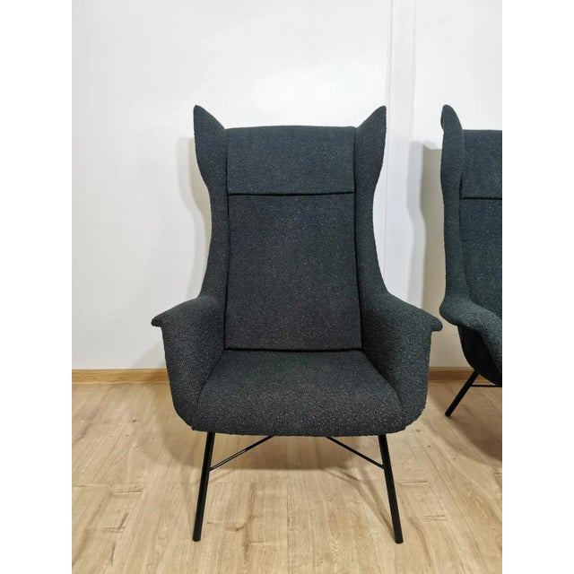 Set of Czechoslovakia Lounge Chair by Miroslav Navratil, 1960s For Sale - Image 11 of 18