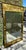 LaBarge Italian Chinoiserie Hand-Painted Brass Bamboo Framed Mirror, 1970s For Sale - Image 11 of 12