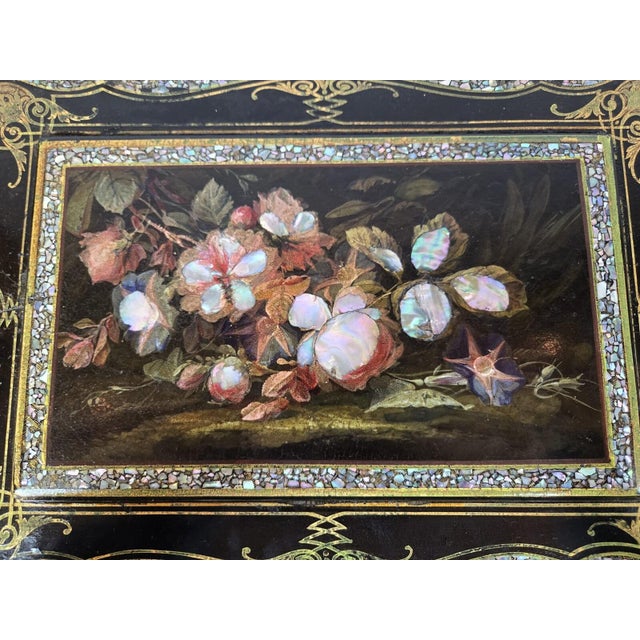 Napoleon III Sewing Box For Sale - Image 14 of 15