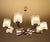 Large Glass and Chrome Pendant Light from Kaiser-Leuchten, 1970s For Sale - Image 4 of 17