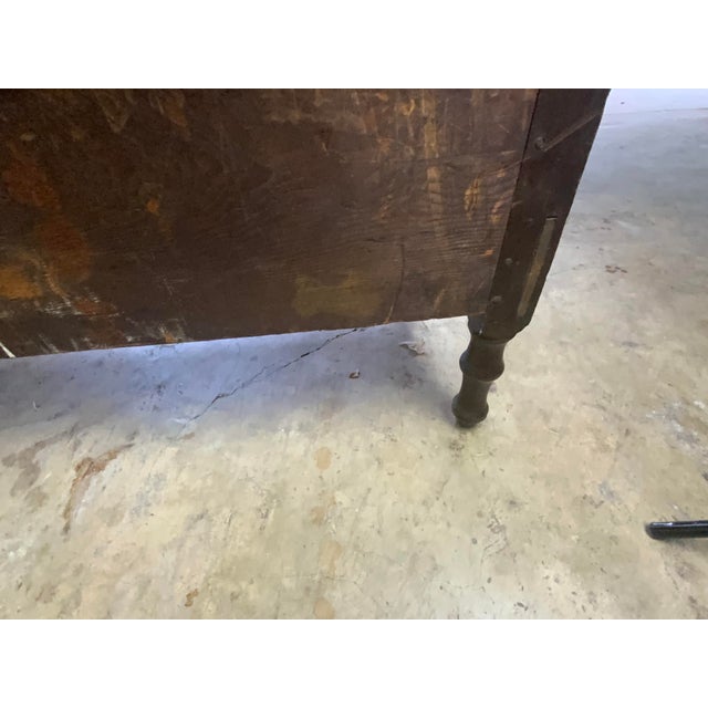 American 19th Century Curly Maple Chest For Sale - Image 11 of 17