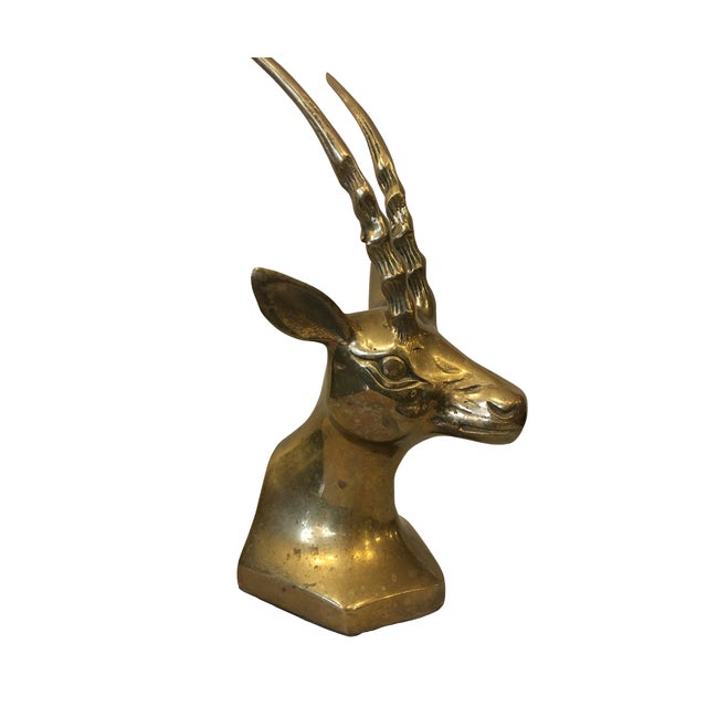 Vintage Mid Century Brass Figurine Chairish