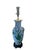 Boho Chic Frederick Cooper Attributed West Palm Beach Style Porcelain Leaf Lamp For Sale - Image 3 of 3
