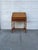 We have a beautiful vintage slant front secretary desk for sale, featuring a spacious drop front writing surface, interior...