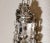 Metal Early 20th Century Louis XVI Style French Balloon Sconces in Silvered Brass and Crystal - a Pair EU Wired For Sale - Image 7 of 13