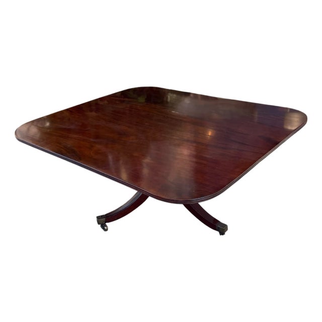 Antique Early 19th C Regency Mahogany Cocktail Table For Sale