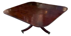 Antique Early 19th C Regency Mahogany Cocktail Table