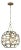 Alexa Hampton by Visual Comfort Studio Feccetta Medium Pendant, Gold For Sale