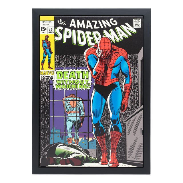 Stan Lee, The Amazing Spider Man #75, Art Print For Sale