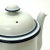 Late 20th Century Vintage Blue & White Ceramic Christianhavn Coffee Pot by Dansk Bistro For Sale - Image 5 of 9