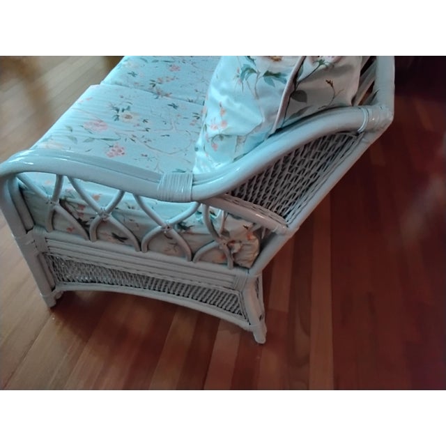 Vintage Rattan Sofa For Sale - Image 4 of 7