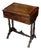 Vintage Classic French Mahogany Sewing Desk For Sale