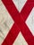This is a late 20th century Alabama state flag made by Valley Forge Flag. It features a crimson cross on a white...