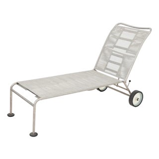 Alias Stainless Steel Outdoor Chaise Longue For Sale