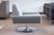 DellaRobbia Tech Contemporary Modern Chrome & Fabric Lounge Chair & Ottoman For Sale In Detroit - Image 6 of 11