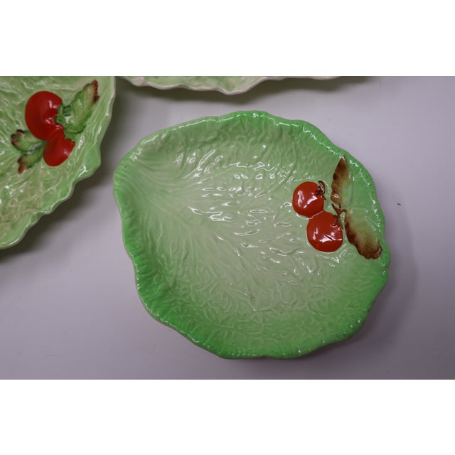 Vintage Carlton Ware & Beswick Lettuce-and-Tomato Collection With Japanese Covered Bowl — Set of 5 For Sale - Image 10 of 18