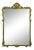 Chippendale Style Gold Framed Shell Top Mirror For Sale