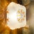 Yellow Murano Glass Clear and Amber Square Flush Mount, 1970s For Sale - Image 8 of 15