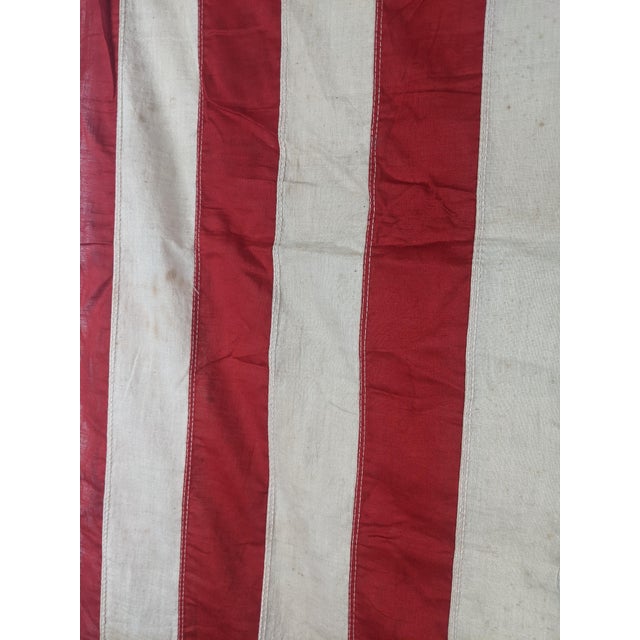 Vintage Lexington 48-Star Sewn American Flag, 3 × 5 Ft, Red, White & Blue For Sale - Image 11 of 11