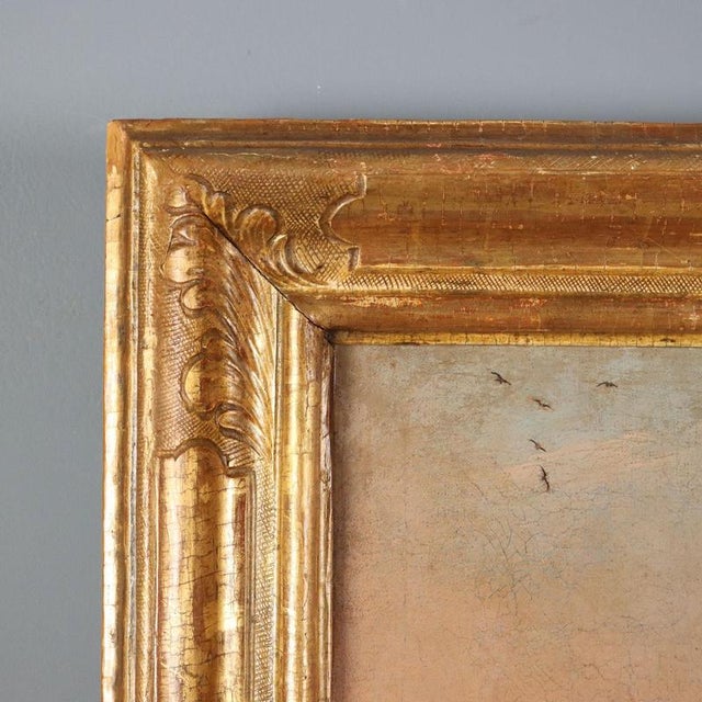Landscape Composition, 18th Century, Oil Painting on Canvas, Framed For Sale - Image 9 of 12